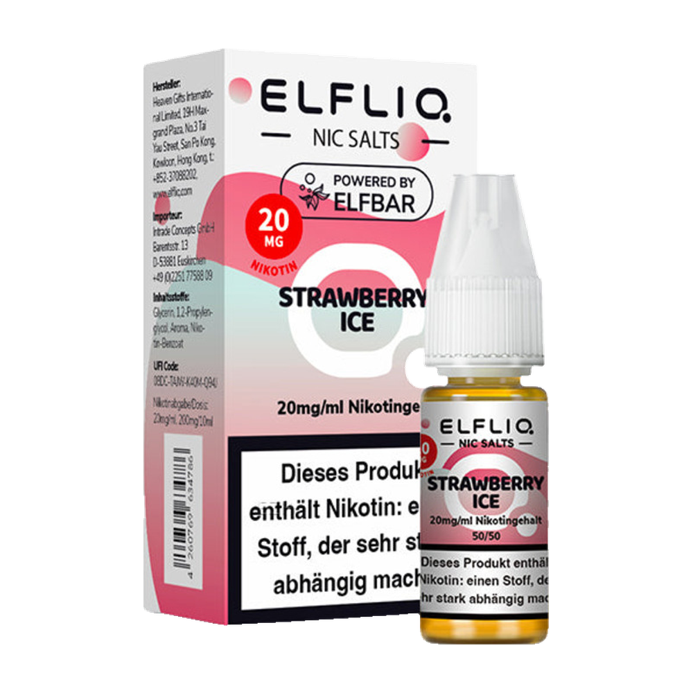ELFLIQ STRAWBERRY ICE 20MG