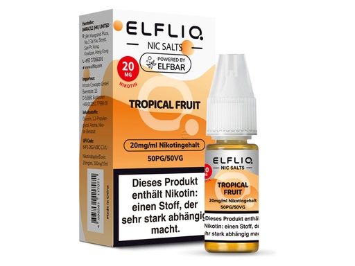 [CHD-10139] ELFLIQ TROPICAL FRUIT 20MG