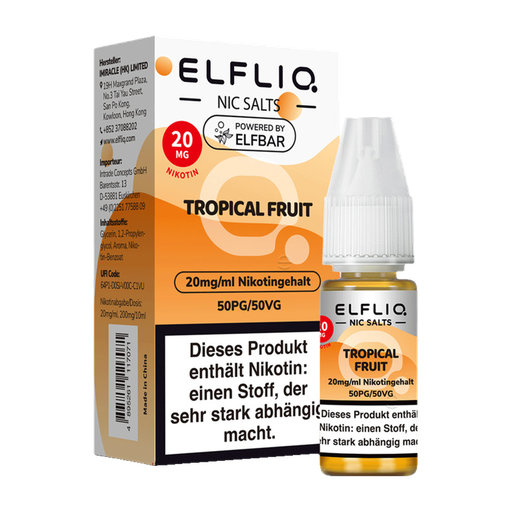 [CHD-10139] ELFLIQ TROPICAL FRUIT 20MG