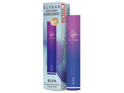 [CHD-10141] ELFBAR ELFA AKKU 500 AURORA- PURPLE