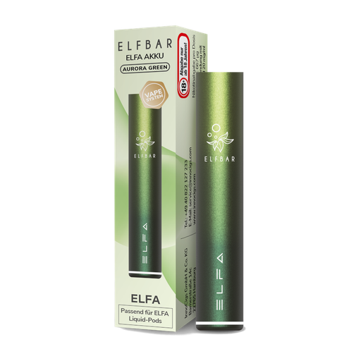 [CHD-10143] ELFBAR ELFA AKKU 500 AURORA-GRÜN