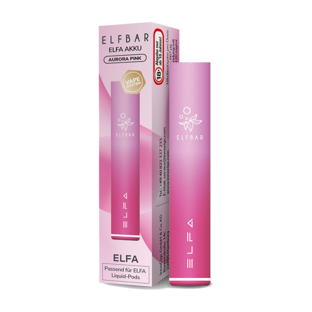 ELFBAR ELFA AKKU 500 AURORA-PINK