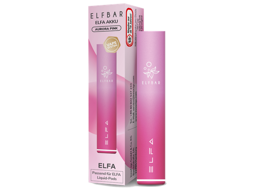 [CHD-10144] ELFBAR ELFA AKKU 500 AURORA-PINK
