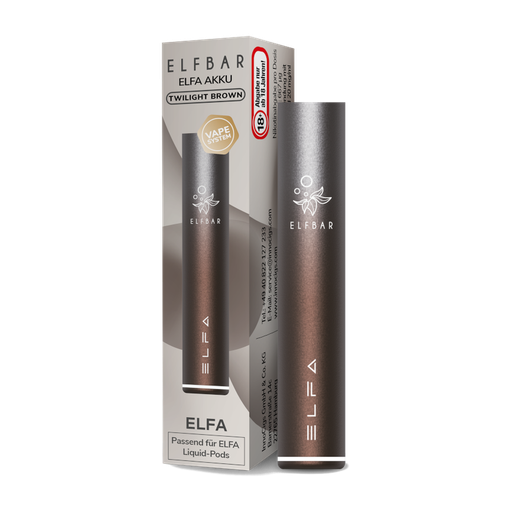 [CHD-10148] ELFBAR ELFA AKKU 500 BRAUN-SILBER