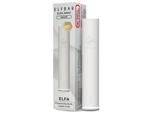 [CHD-10149] ELFBAR ELFA AKKU 500 WHITE