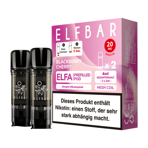 [CHD-10011] ELFBAR ELFA POD BLACKBERRY CHERRY 20MG