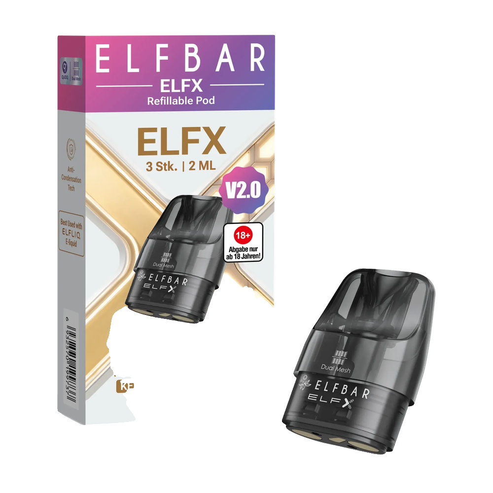 ELFBAR ELFX V2 0,8 OHM POD 3ER