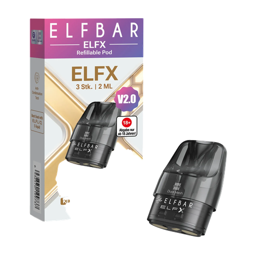 [CHD-10158] ELFBAR ELFX V2 0,8 OHM POD 3ER