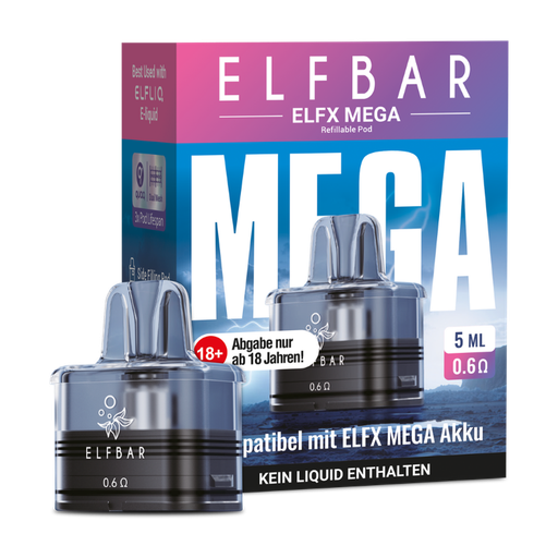 [CHD-10161] ELFBAR ELFX MEGA POD 0,6 OHM 5 ML