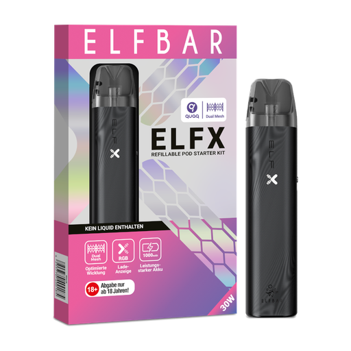 [CHD-10164] ELFBAR ELFX SET BLACK