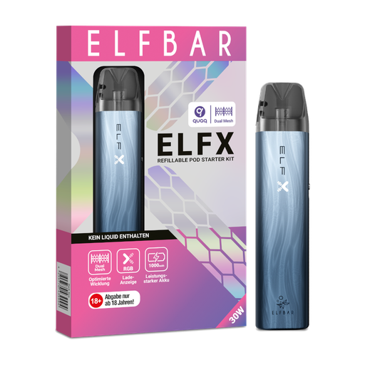 [CHD-10165] ELFBAR ELFX SET BLAU