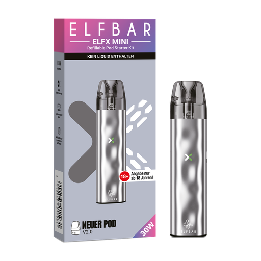 [CHD-10172] ELFBAR ELFX MINI SILVER