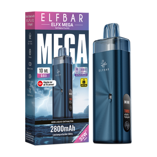 [CHD-10176] ELFBAR ELFX MEGA NAVY