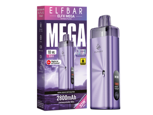 [CHD-10177] Elfbar Elfx Mega Purple