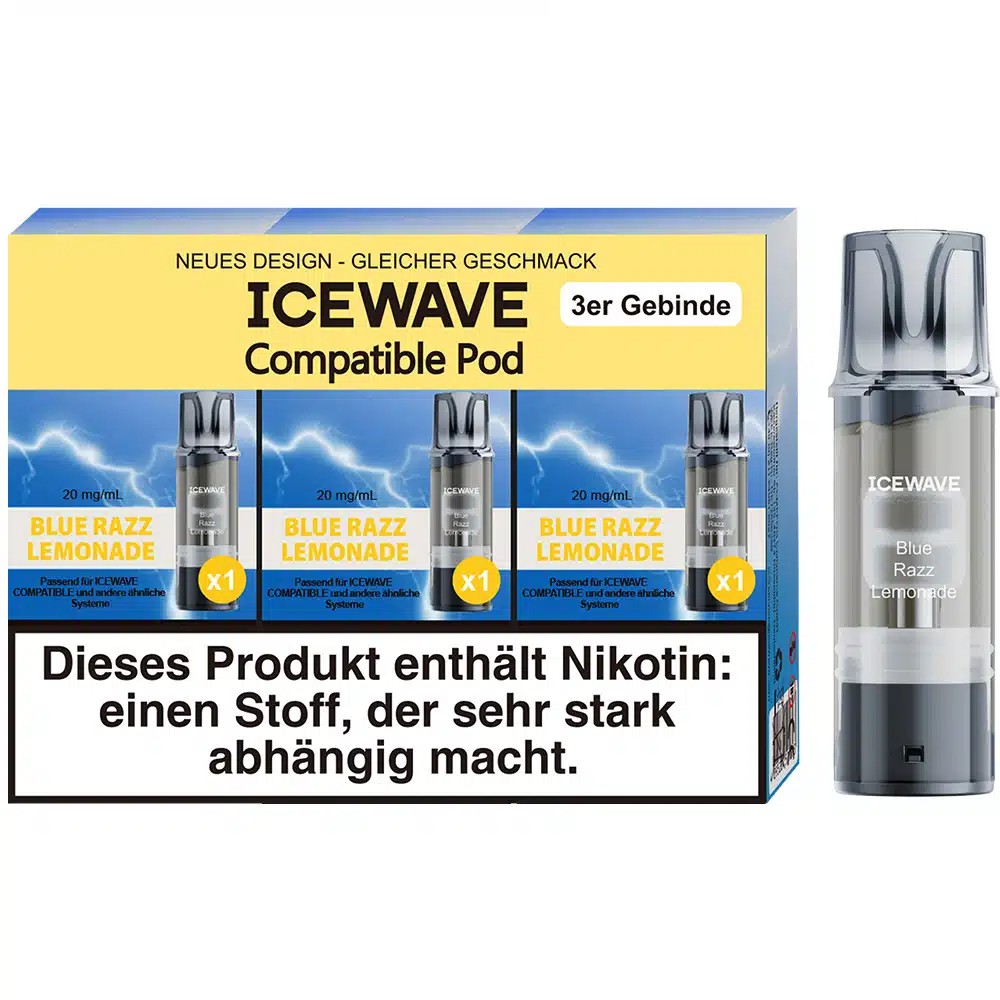 Icewave Blue Razz Lemonade 20mg 3er