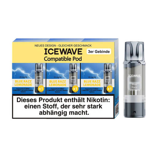 [CHD-10186] Icewave Blue Razz Lemonade 20mg 3er