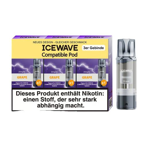 [CHD-10189] Icewave Grape 20mg 3er