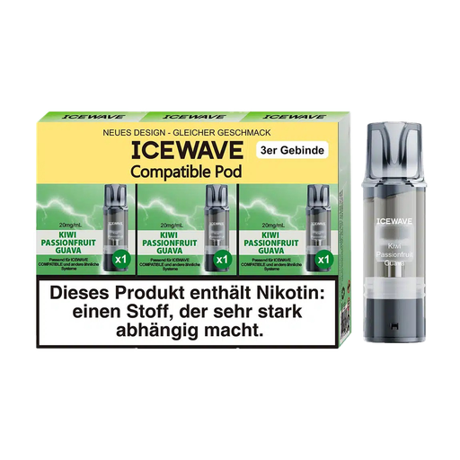 [CHD-10191] Icewave Kiwi Passionfruit Guava 20mg 3er