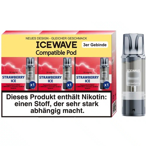 [CHD-10192] Icewave Strawberry Ice 20mg 3er