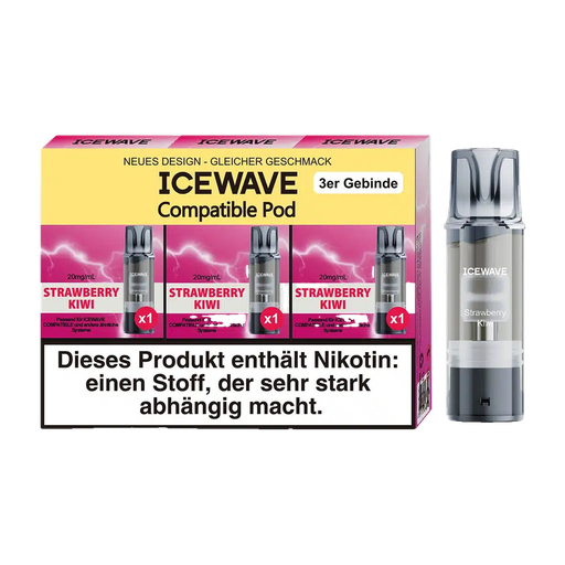 [CHD-10193] Icewave Strawberry Kiwi 20mg 3er