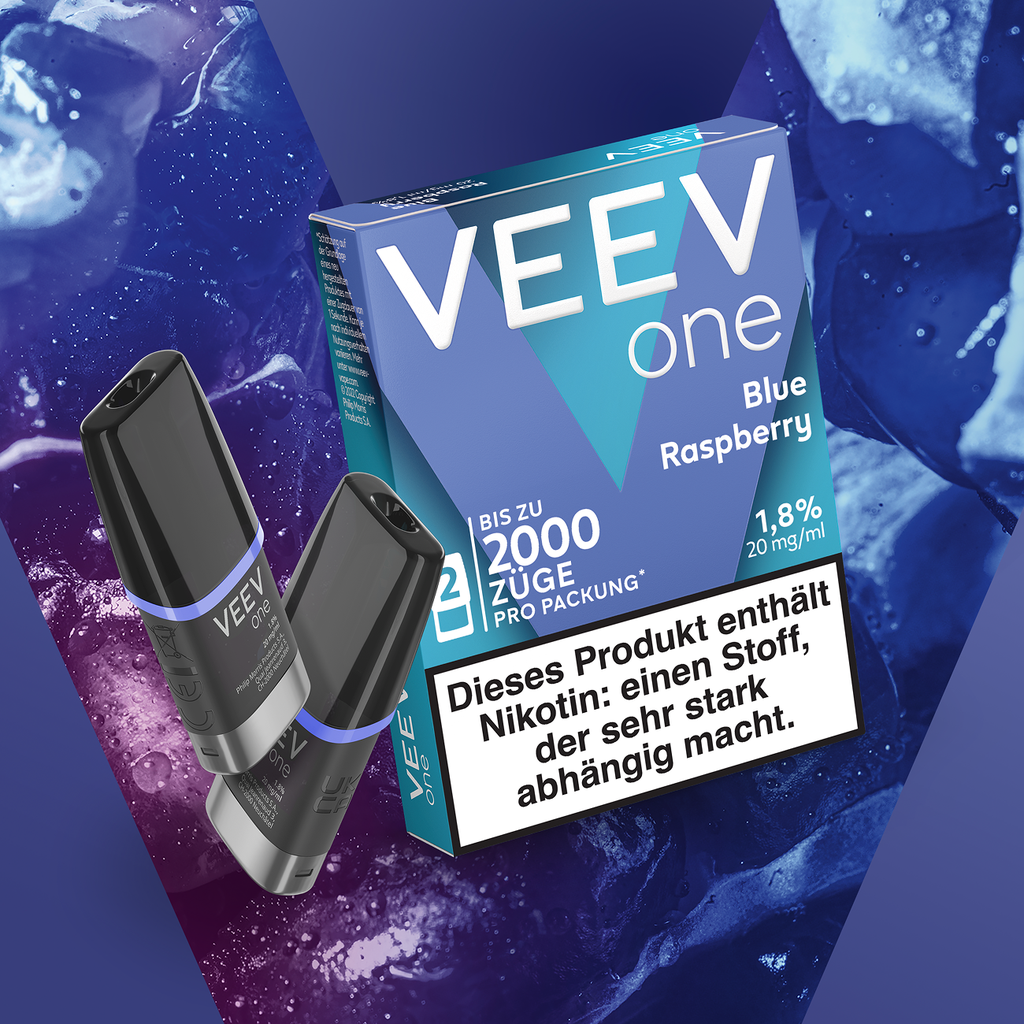 VEEV ONE Pods — Blue Raspberry