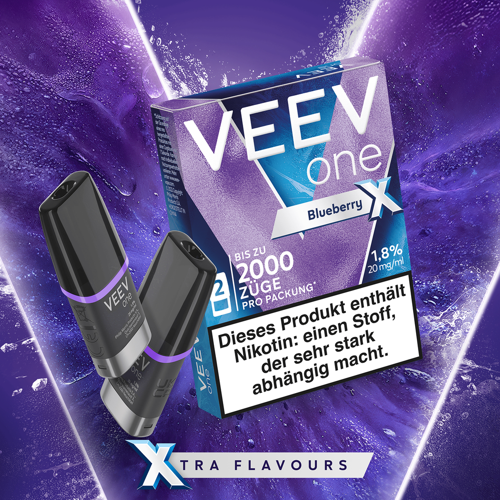 VEEV ONE Pods Extra — Blueberry