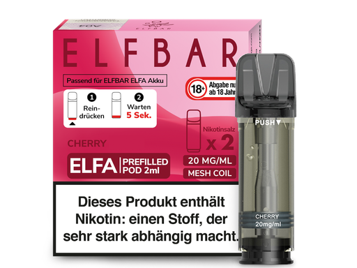 [CHD-10018] ELFBAR ELFA POD CHERRY 20MG