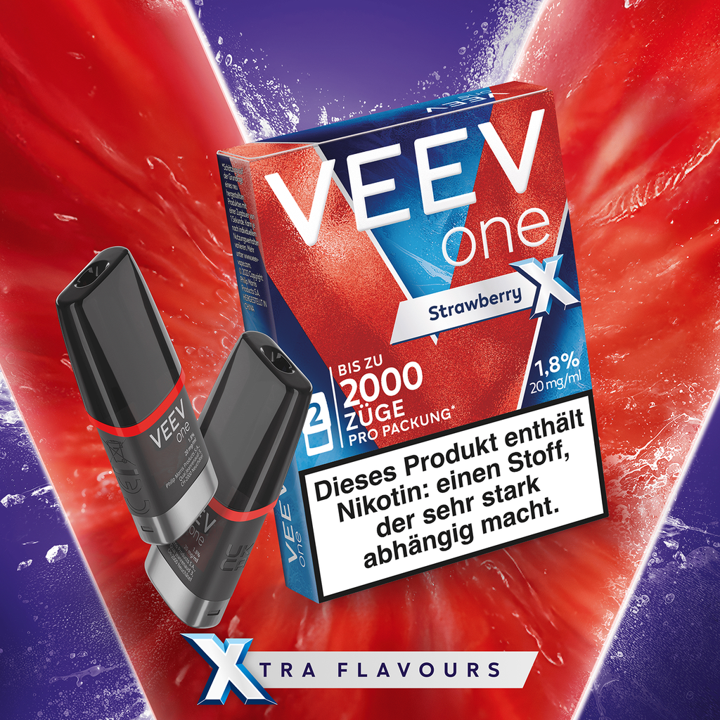 VEEV ONE Pods Extra — Strawberry