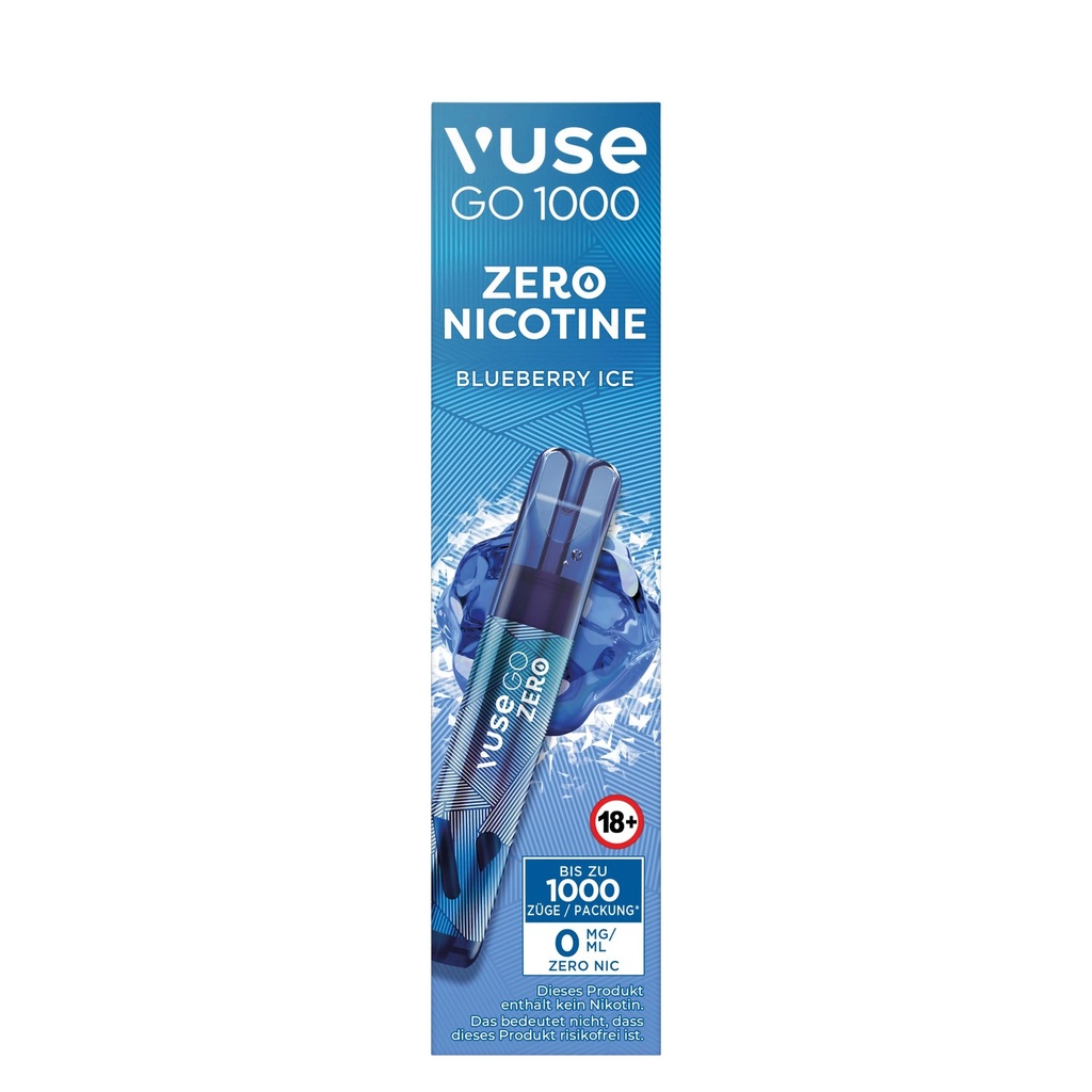 Vuse Go 1000 Blueberry Ice 0mg