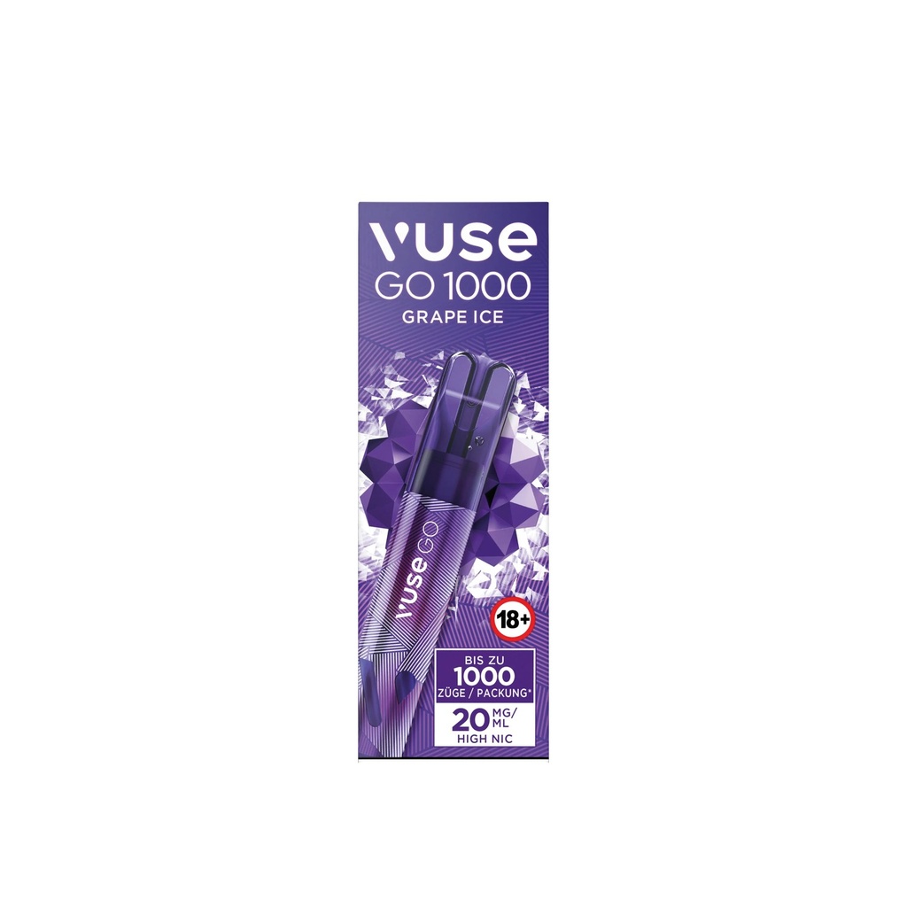 Vuse Go 1000 Grape Ice 20mg