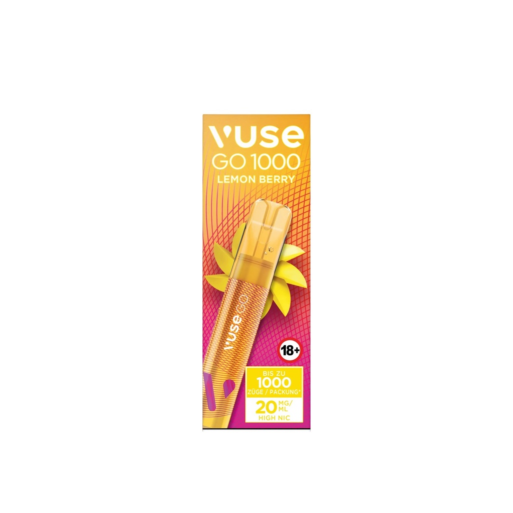 Vuse Go 1000 Lemon Berry 20mg