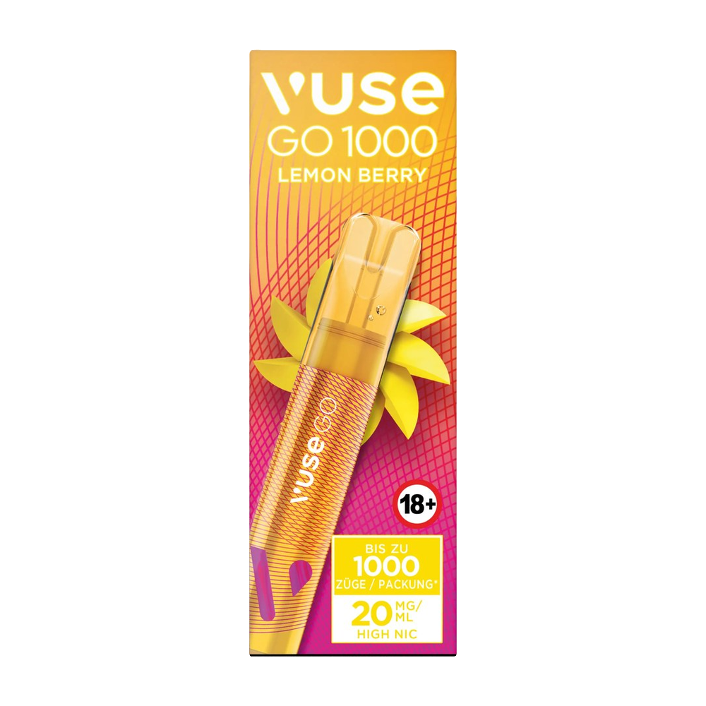 Vuse Go 1000 Lemon Berry 20mg