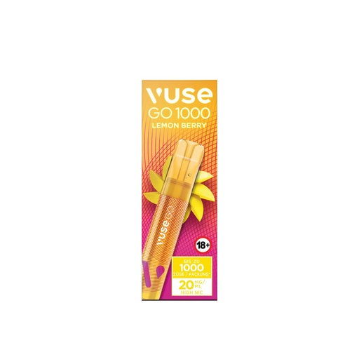 [CHD-10242] Vuse Go 1000 Lemon Berry 20mg