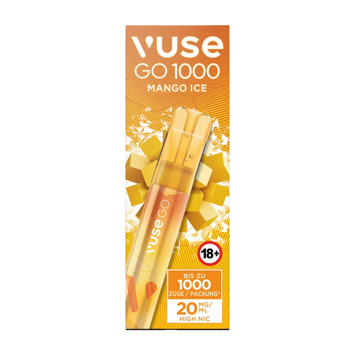 [CHD-10243] Vuse Go 1000 Mango Ice 20mg