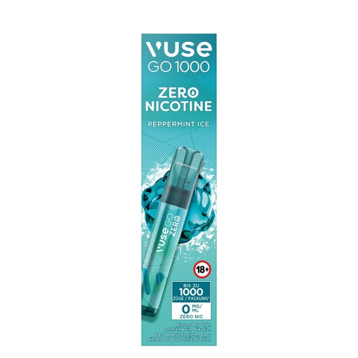 [CHD-10244] Vuse Go 1000 Peppermint Ice 0mg