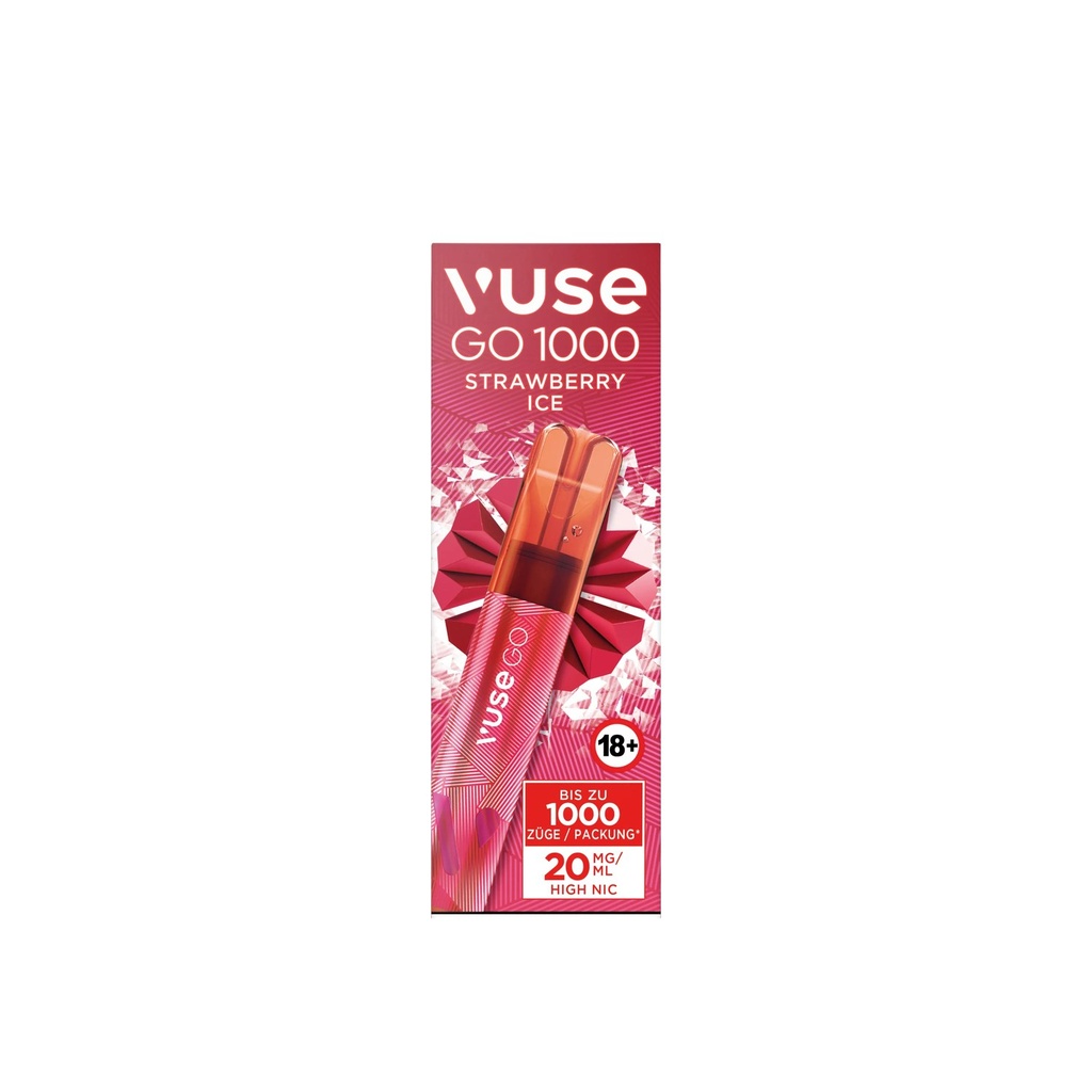 Vuse Go 1000 Strawberry Ice 20mg