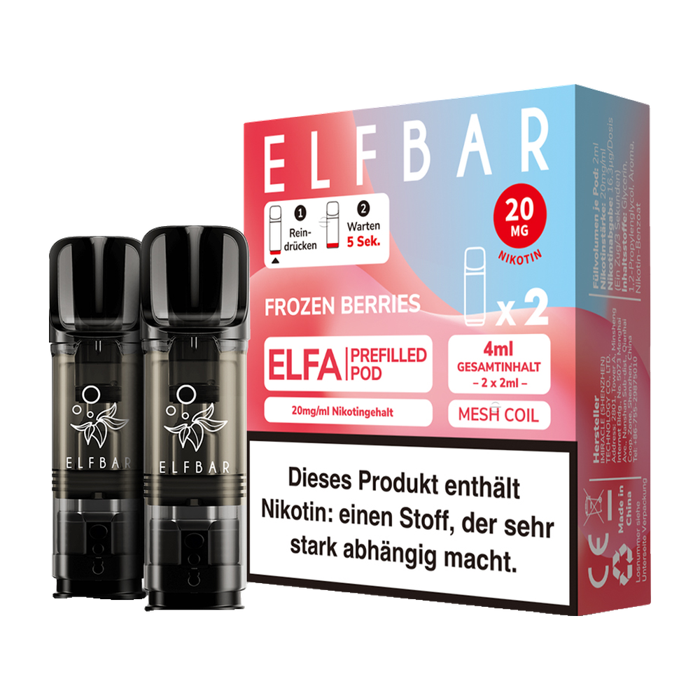 ELFBAR ELFA POD FROZEN BERRIES 20MG