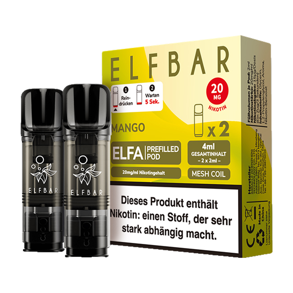 ELFBAR ELFA POD MANGO 20MG