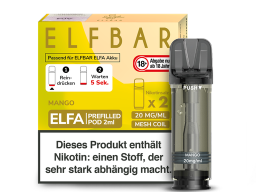 [CHD-10028] ELFBAR ELFA POD MANGO 20MG