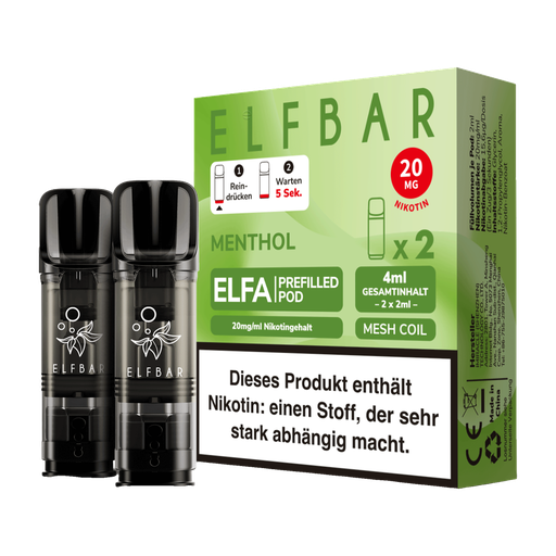 [CHD-10029] ELFBAR ELFA POD MENTHOL 20MG