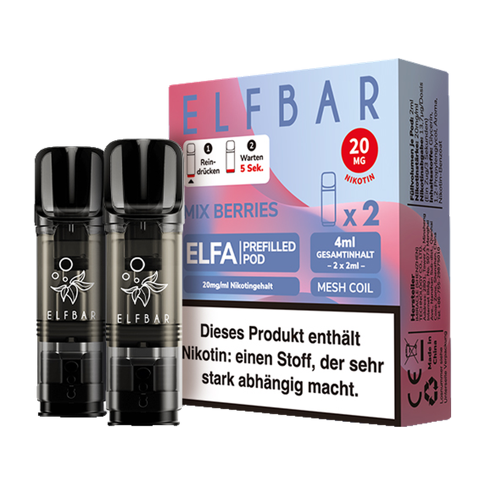 ELFBAR ELFA POD MIX BERRIES 20MG