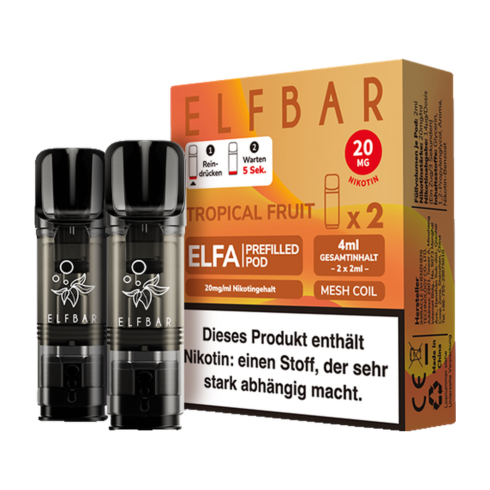 ELFBAR ELFA POD TROPICAL FRUIT 20MG