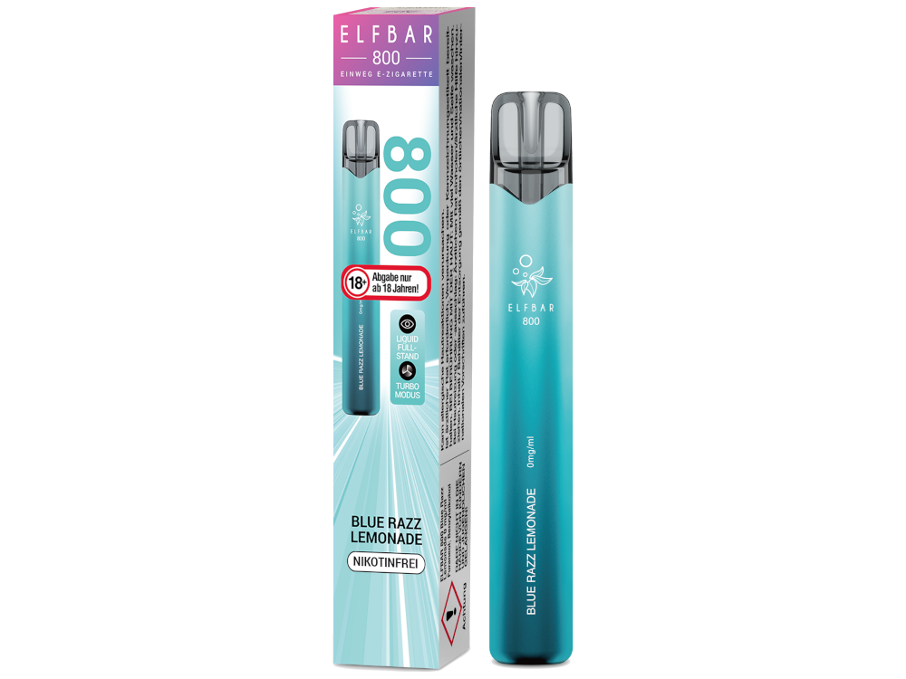 ELFBAR 800 BLUE RAZZ LEMONADE 0MG