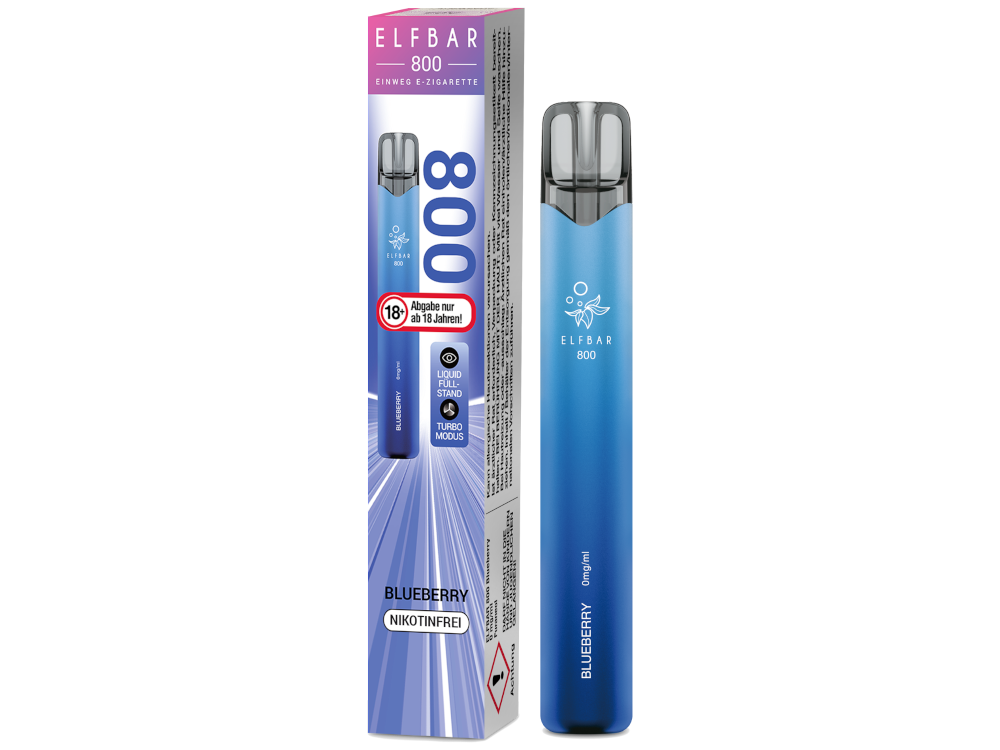 ELFBAR 800 BLUEBERRY 0MG