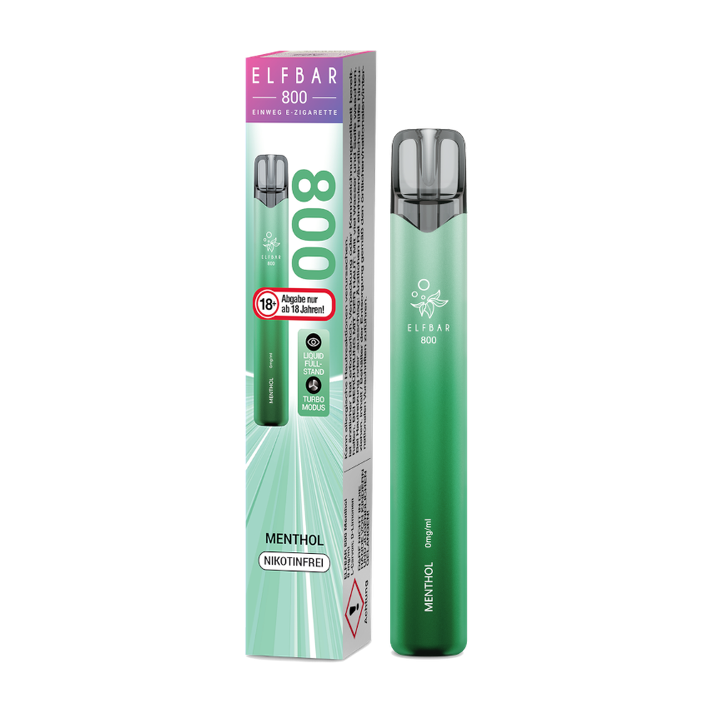 ELFBAR 800 MENTHOL 0MG