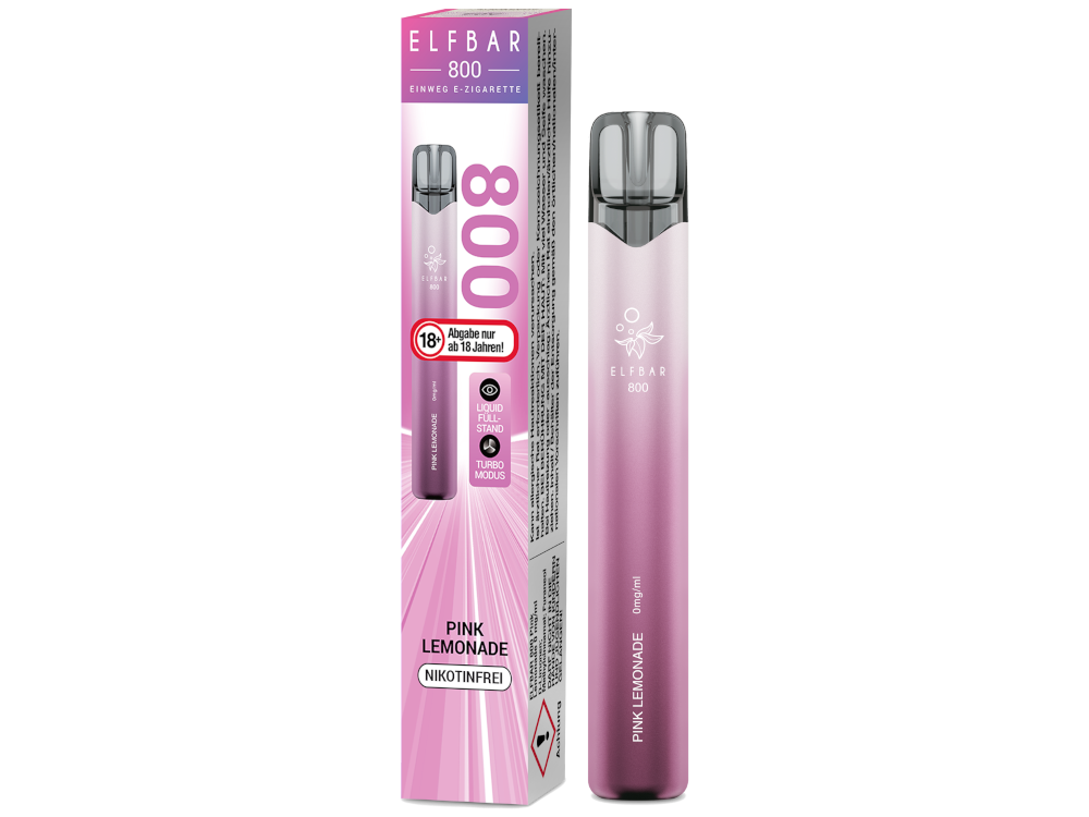 ELFBAR 800 PINK LEMONADE 0MG