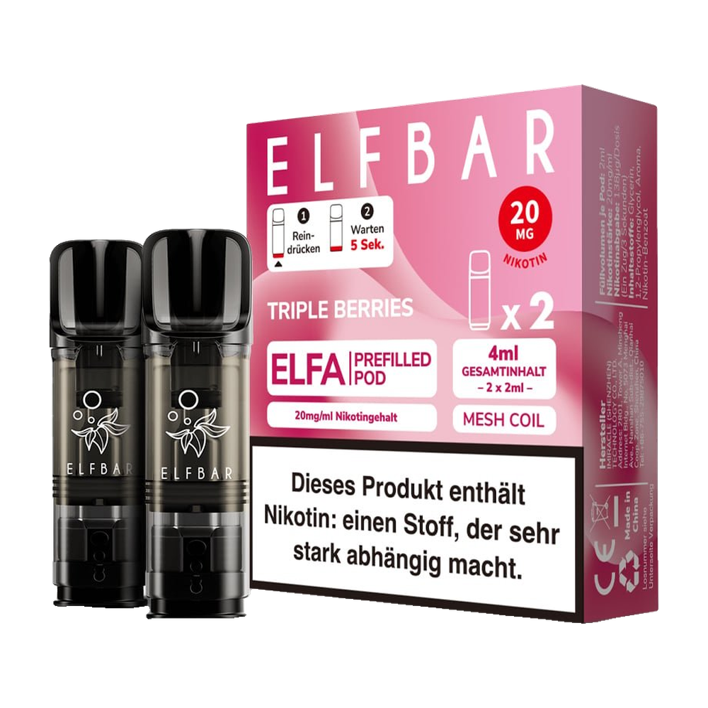 ELFBAR ELFA POD TRIPLE BERRIES 20MG