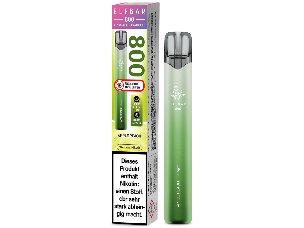 ELFBAR 800 APPLE PEACH 20MG