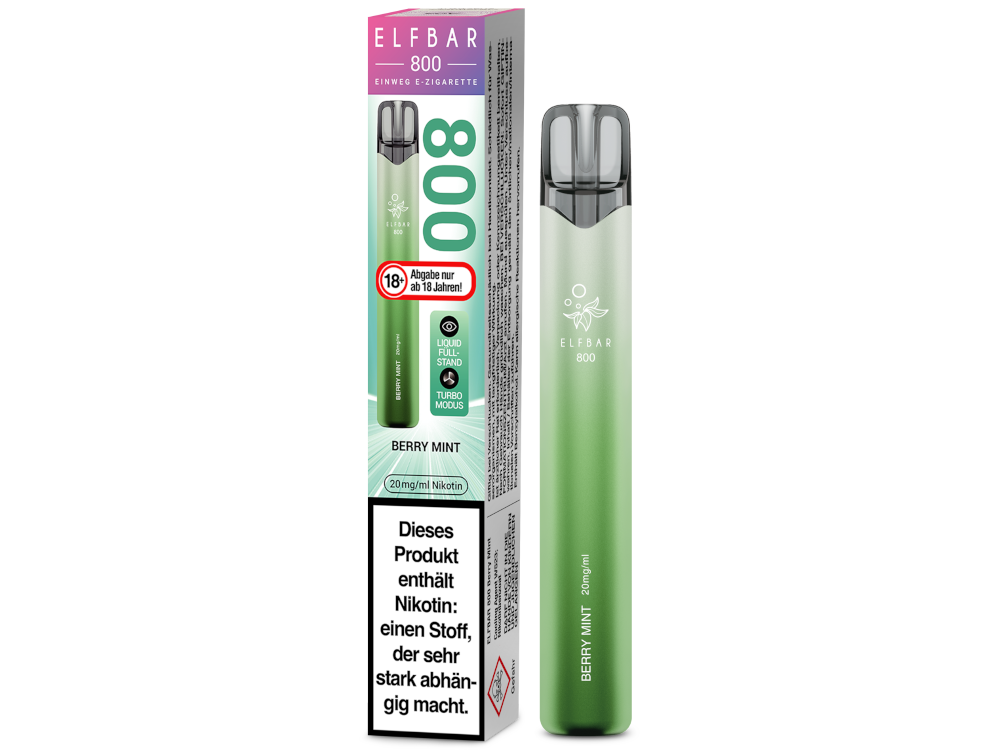ELFBAR 800 BERRY MINT 20MG