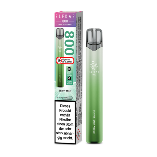 [CHD-10051] ELFBAR 800 BERRY MINT 20MG